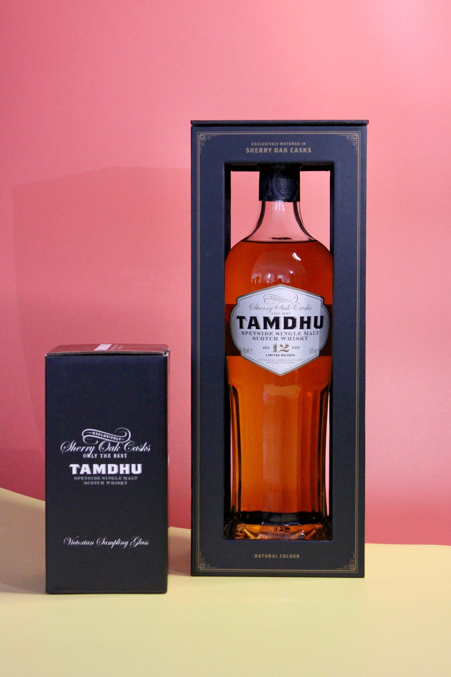 DECEMBER'S MALT OF THE MONTH - TAMDHU 12 AND TWO FREE WHISKY GLASSES