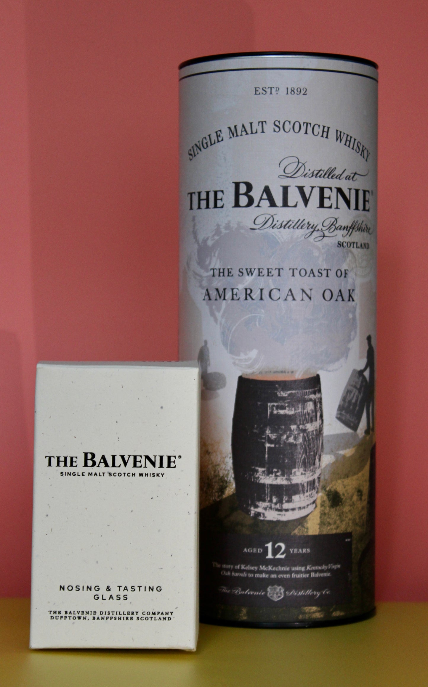 APRIL's MALT OF THE MONTH - The Balvenie 12 The Sweet Toast of American Oak and Free Glass