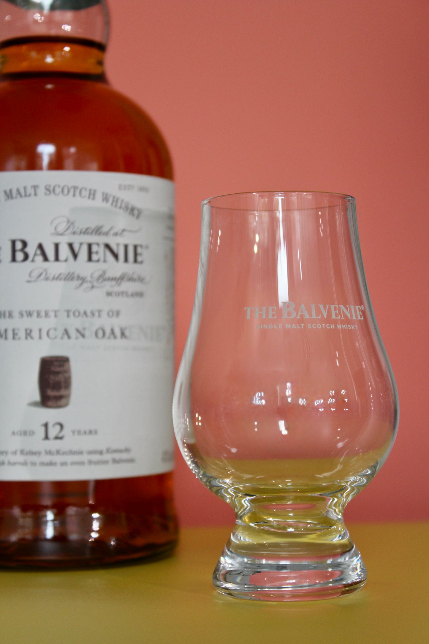 APRIL's MALT OF THE MONTH - The Balvenie 12 The Sweet Toast of American Oak and Free Glass