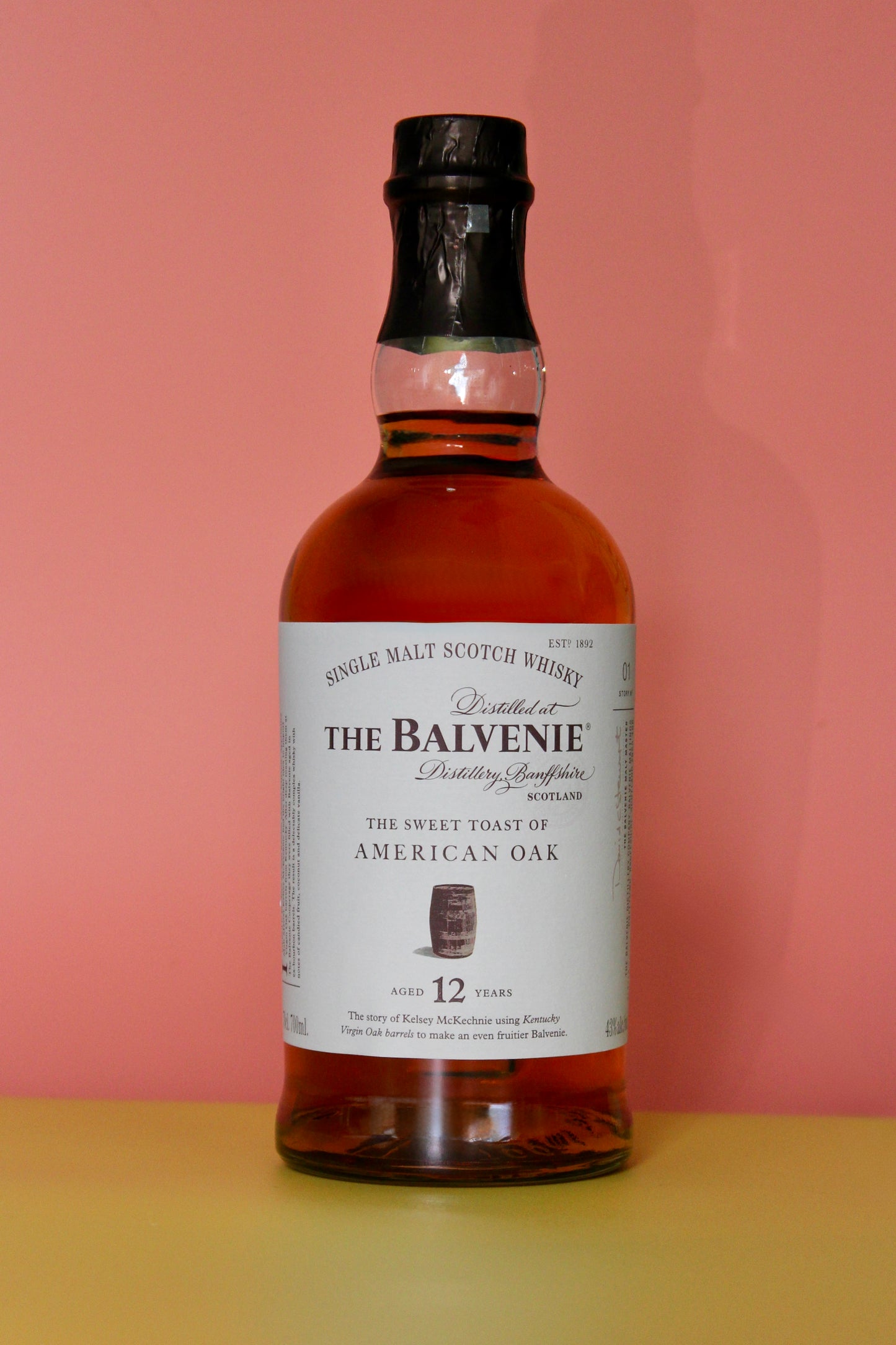 APRIL's MALT OF THE MONTH - The Balvenie 12 The Sweet Toast of American Oak and Free Glass