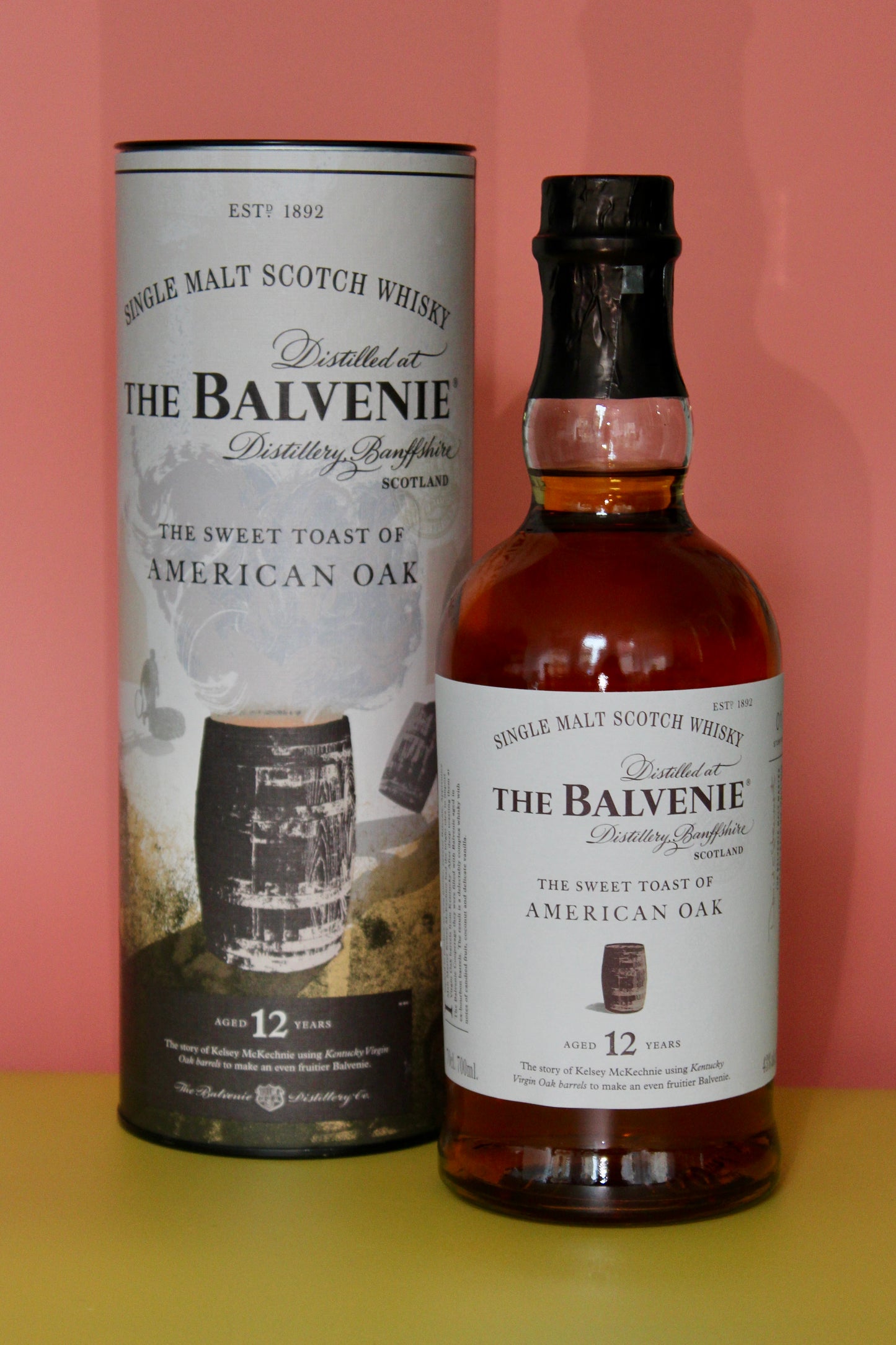 APRIL's MALT OF THE MONTH - The Balvenie 12 The Sweet Toast of American Oak and Free Glass